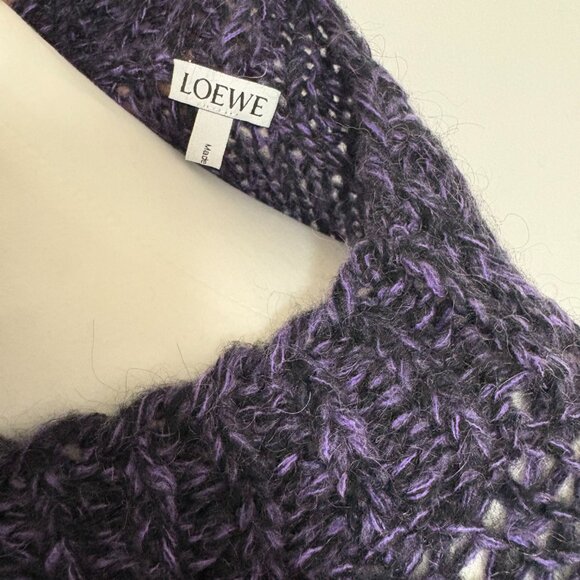 NWOT! Loewe Anagram wool-blend sweater - Picture 7 of 14